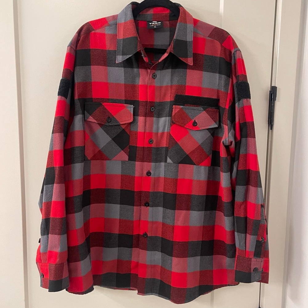 XL button down flannel shirt